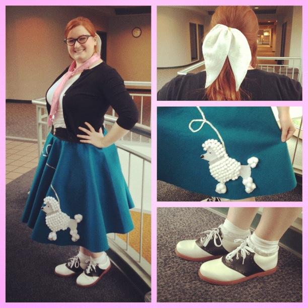 50s poodle skirt outfit online
