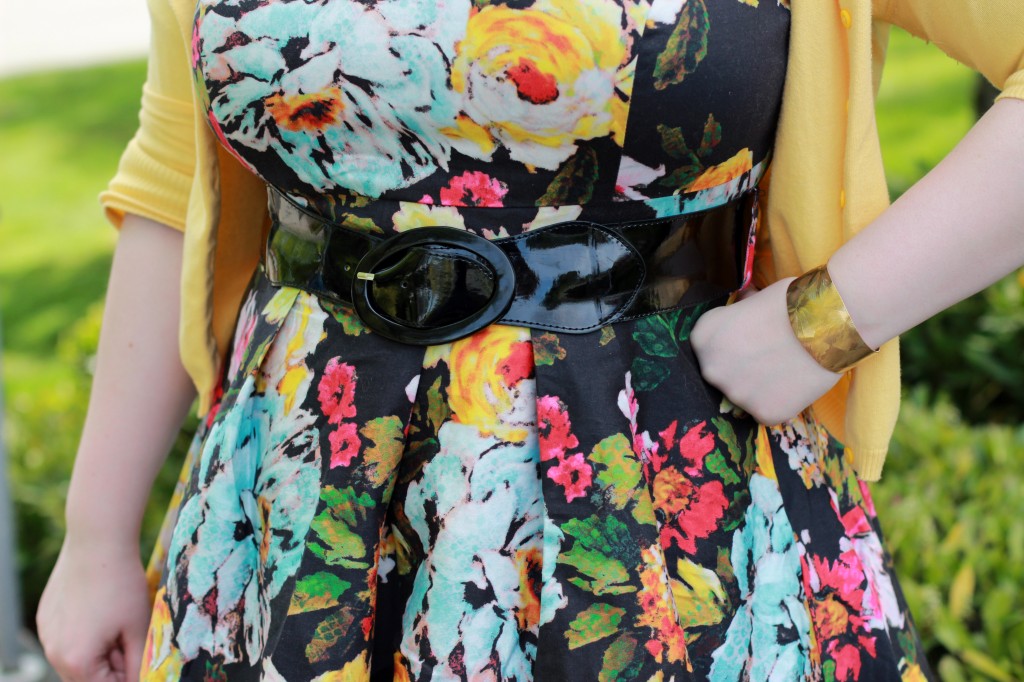 City Chic Dress Detail & Kendra Phillips Cuff