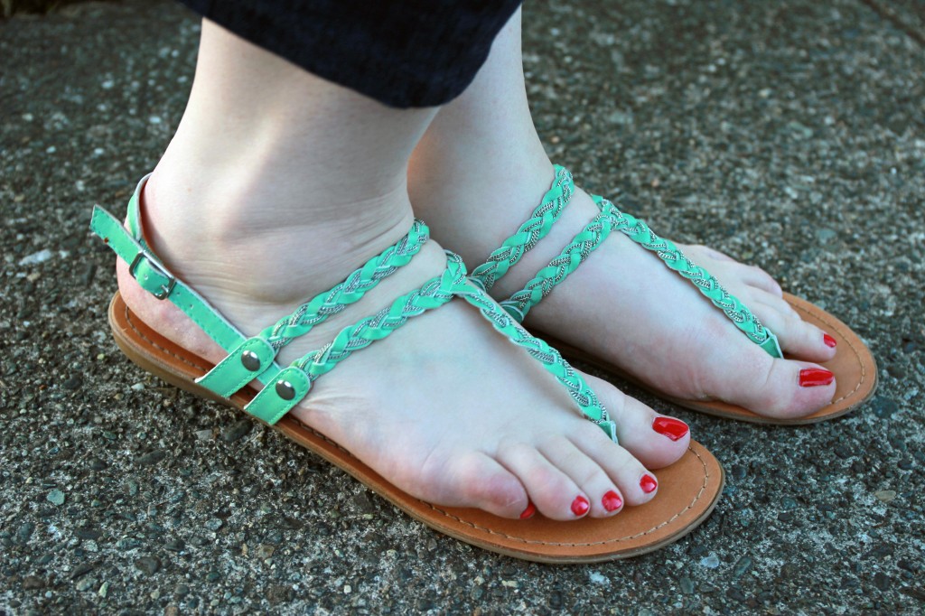 Mint Sandals