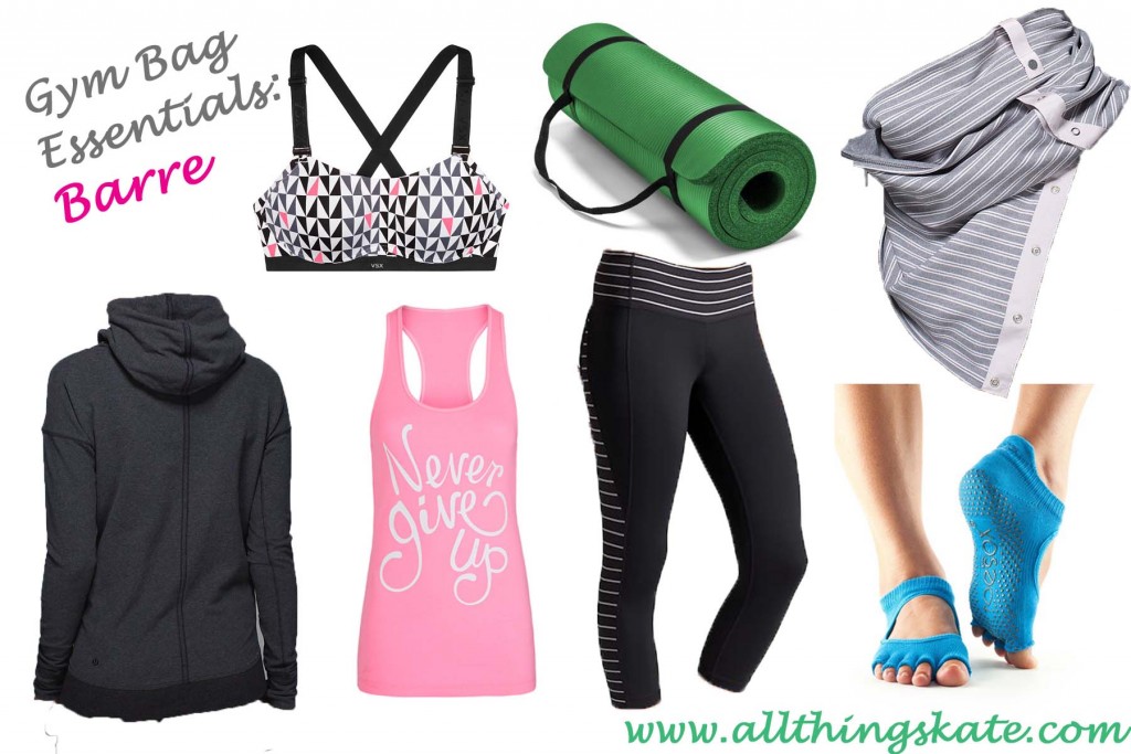 Gym Bag Essentials: Barre